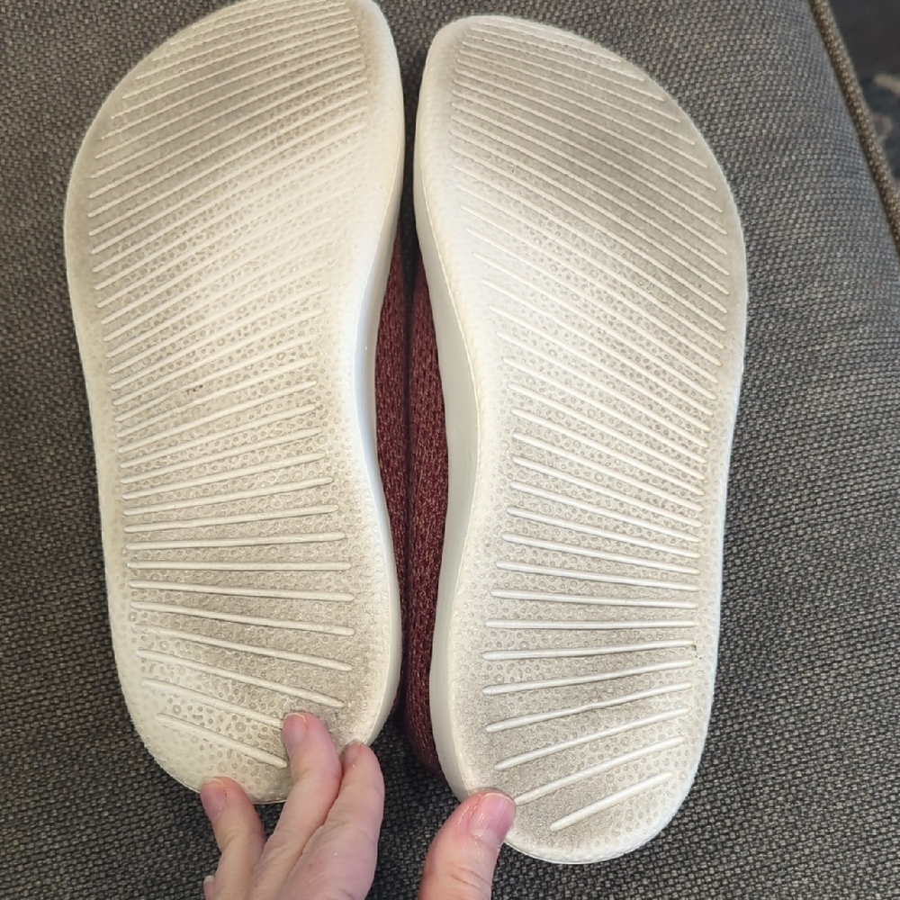 Allbirds Tree Loungers Botanic Red Slip-On Sneakers - Picture 5 of 6